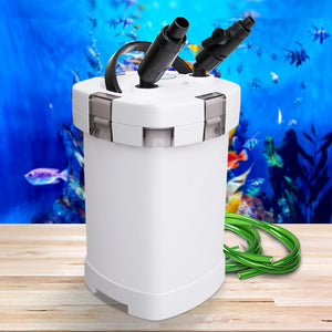 Giantz Aquarium External Canister Filter Aqua Fish Water Tank Sponge Pond 1250L Aus