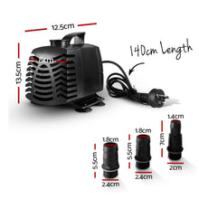 Load image into Gallery viewer, Giantz 2500L/H Submersible Aqua Aquarium Water Pump Aus