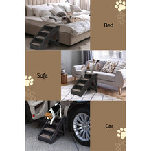 Load image into Gallery viewer, 3.2 i.Pet Dog Ramp For Bed Sofa Car Pet Steps Stairs Ladder Indoor Foldable Portable