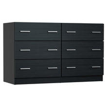 Load image into Gallery viewer, Artiss 6 Chest of Drawers Cabinet Dresser Table Tallboy Lowboy Storage Black