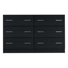 Load image into Gallery viewer, Artiss 6 Chest of Drawers Cabinet Dresser Table Tallboy Lowboy Storage Black