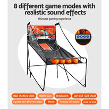 Load image into Gallery viewer, Arcade Basketball Game Double shooting Electronic Scoring Folding Outdoor Kids