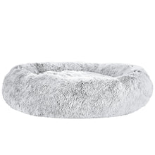 Load image into Gallery viewer, Pet Bed Dog Cat Calming Bed Extra Large 110cm Charcoal Sleeping Comfy Washable