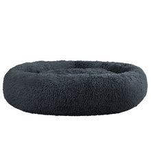 Load image into Gallery viewer, Pet Bed Dog Cat Calming Bed Extra Large 110cm Dark Grey Sleeping Comfy Washable