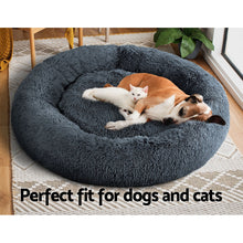 Load image into Gallery viewer, Pet Bed Dog Cat Calming Bed Extra Large 110cm Dark Grey Sleeping Comfy Washable