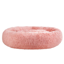 Load image into Gallery viewer, Pet Bed Dog Cat Calming Bed Extra Large 110cm Pink Sleeping Comfy Washable