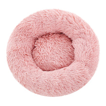 Load image into Gallery viewer, Pet Bed Dog Cat Calming Bed Small 60cm Pink Sleeping Comfy Cave Washable