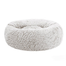 Load image into Gallery viewer, Pet Bed Dog Cat Calming Bed Small 60cm White Sleeping Comfy Cave Washable