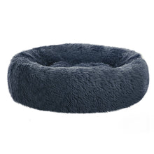 Load image into Gallery viewer, Pet Bed Dog Cat Calming Bed Medium 75cm Dark Grey Sleeping Comfy Cave Washable