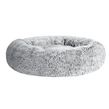 Load image into Gallery viewer, Pet Bed Dog Cat Calming Bed Large 90cm Charcoal Sleeping Comfy Cave Washable