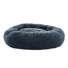 Load image into Gallery viewer, Pet Bed Dog Cat Calming Bed Large 90cm Dark Grey Sleeping Comfy Cave Washable