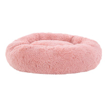 Load image into Gallery viewer, Pet Bed Dog Cat Calming Bed Large 90cm Pink Sleeping Comfy Cave Washable