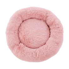 Load image into Gallery viewer, Pet Bed Dog Cat Calming Bed Large 90cm Pink Sleeping Comfy Cave Washable