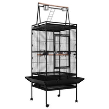 Load image into Gallery viewer, i.Pet Pet Bird Cage with Perch - Black Aus