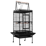 i.Pet Pet Bird Cage with Perch - Black Aus