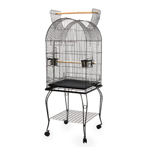 i.Pet Large Bird Cage with Perch - Black Aus