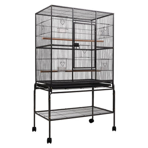 i.Pet Bird Cage Pet Cages Aviary 137CM Large Travel Stand Budgie Parrot Toys Aus