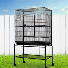 Load image into Gallery viewer, i.Pet Bird Cage Pet Cages Aviary 137CM Large Travel Stand Budgie Parrot Toys Aus