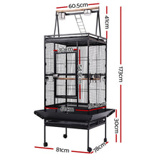 Load image into Gallery viewer, i.Pet Bird Cage Pet Cages Aviary 173CM Large Travel Stand Budgie Parrot Toys Aus