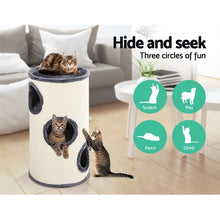 Load image into Gallery viewer, i.Pet Cat Tree 70cm Trees Scratching Post Scratcher Tower Condo House Furniture Wood Aus