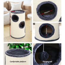 Load image into Gallery viewer, i.Pet Cat Tree 70cm Trees Scratching Post Scratcher Tower Condo House Furniture Wood Aus