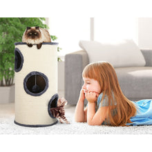 Load image into Gallery viewer, i.Pet Cat Tree 70cm Trees Scratching Post Scratcher Tower Condo House Furniture Wood Aus