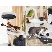 Load image into Gallery viewer, i.Pet Cat Tree 112cm Trees Scratching Post Scratcher Tower Condo House Furniture Wood Aus