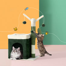 Load image into Gallery viewer, 4.3 i.Pet Cat Tree Tower Scratching Post Scratcher Wood Condo Bed House Toys 70cm