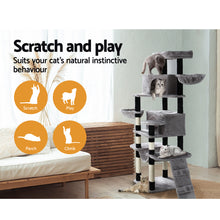 Load image into Gallery viewer, 3.2 i.Pet Cat Tree Tower Scratching Post Scratcher Wood Condo House Play Bed 161cm