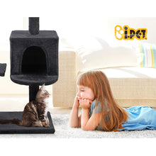 Load image into Gallery viewer, i.Pet Cat Tree 140cm Trees Scratching Post Scratcher Tower Condo House Furniture Wood Aus