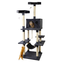 Load image into Gallery viewer, i.Pet Cat Tree 184cm Trees Scratching Post Scratcher Tower Condo House Furniture Wood Aus