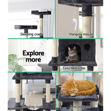 Load image into Gallery viewer, i.Pet Cat Tree 184cm Trees Scratching Post Scratcher Tower Condo House Furniture Wood Aus