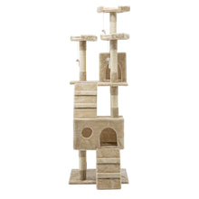 Load image into Gallery viewer, i.Pet Cat Tree 180cm Trees Scratching Post Scratcher Tower Condo House Furniture Wood Beige Aus