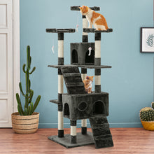 Load image into Gallery viewer, i.Pet Cat Tree 180cm Trees Scratching Post Scratcher Tower Condo House Furniture Wood Aus