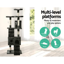 Load image into Gallery viewer, i.Pet Cat Tree 180cm Trees Scratching Post Scratcher Tower Condo House Furniture Wood Aus