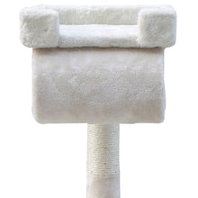 Load image into Gallery viewer, i.Pet Cat Tree 141cm Trees Scratching Post Scratcher Tower Condo House Furniture Wood Beige Aus