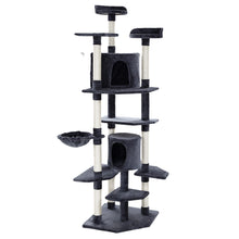 Load image into Gallery viewer, i.Pet Cat Tree 203cm Trees Scratching Post Scratcher Tower Condo House Furniture Wood