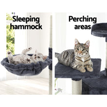 Load image into Gallery viewer, i.Pet Cat Tree 203cm Trees Scratching Post Scratcher Tower Condo House Furniture Wood