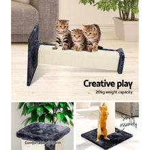 Load image into Gallery viewer, 5.3 i.Pet Cat Tree Trees Scratching Post 92cm Sisal Scratcher Tower Condo House Tall