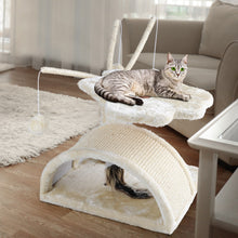 Load image into Gallery viewer, i.Pet Cat Tree 45cm Trees Scratching Post Scratcher Tower Condo House Furniture Wood Beige Aus