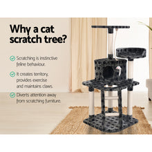 Load image into Gallery viewer, i.Pet Cat Tree 120cm Trees Scratching Post Scratcher Tower Condo House Furniture Wood 120cm Aus