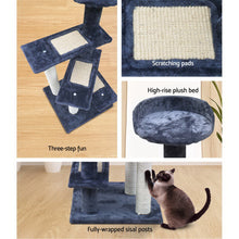 Load image into Gallery viewer, 9 i.Pet Cat Tree 100cm Trees Scratching Post Scratcher Tower Condo House Furniture Wood Steps Aus