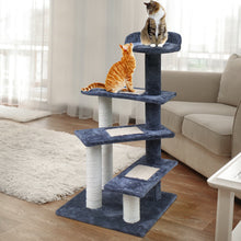 Load image into Gallery viewer, 9 i.Pet Cat Tree 100cm Trees Scratching Post Scratcher Tower Condo House Furniture Wood Steps Aus