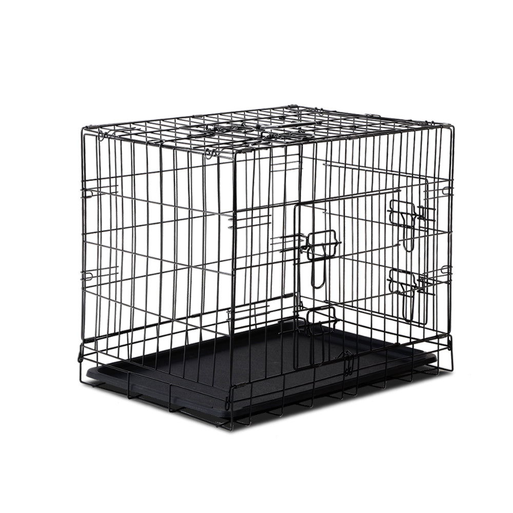 i.Pet 24inch Pet Cage - Black Aus