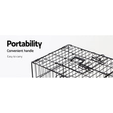 Load image into Gallery viewer, i.Pet 24inch Pet Cage - Black Aus