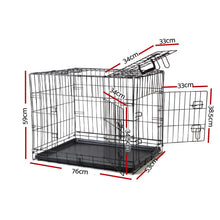 Load image into Gallery viewer, i.Pet 30inch Pet Cage - Black