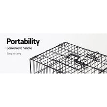 Load image into Gallery viewer, i.Pet 36inch Pet Cage - Black