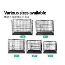 Load image into Gallery viewer, i.Pet 36inch Pet Cage - Black