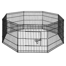 Load image into Gallery viewer, i.Pet 24&quot; 8 Panel Pet Dog Playpen Puppy Exercise Cage Enclosure Play Pen Fence Aus