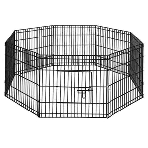 i.Pet 24" 8 Panel Pet Dog Playpen Puppy Exercise Cage Enclosure Play Pen Fence Aus